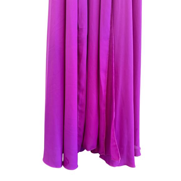 Vici Diana Sleeveless Maxi Dress Fuchsia Pink Women's Medium Elegant Formal - Picture 10 of 13